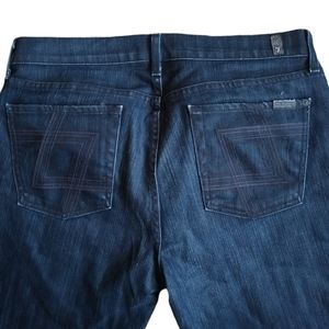 7 For All Mankind Men's Bootcut Jeans Size 34x30